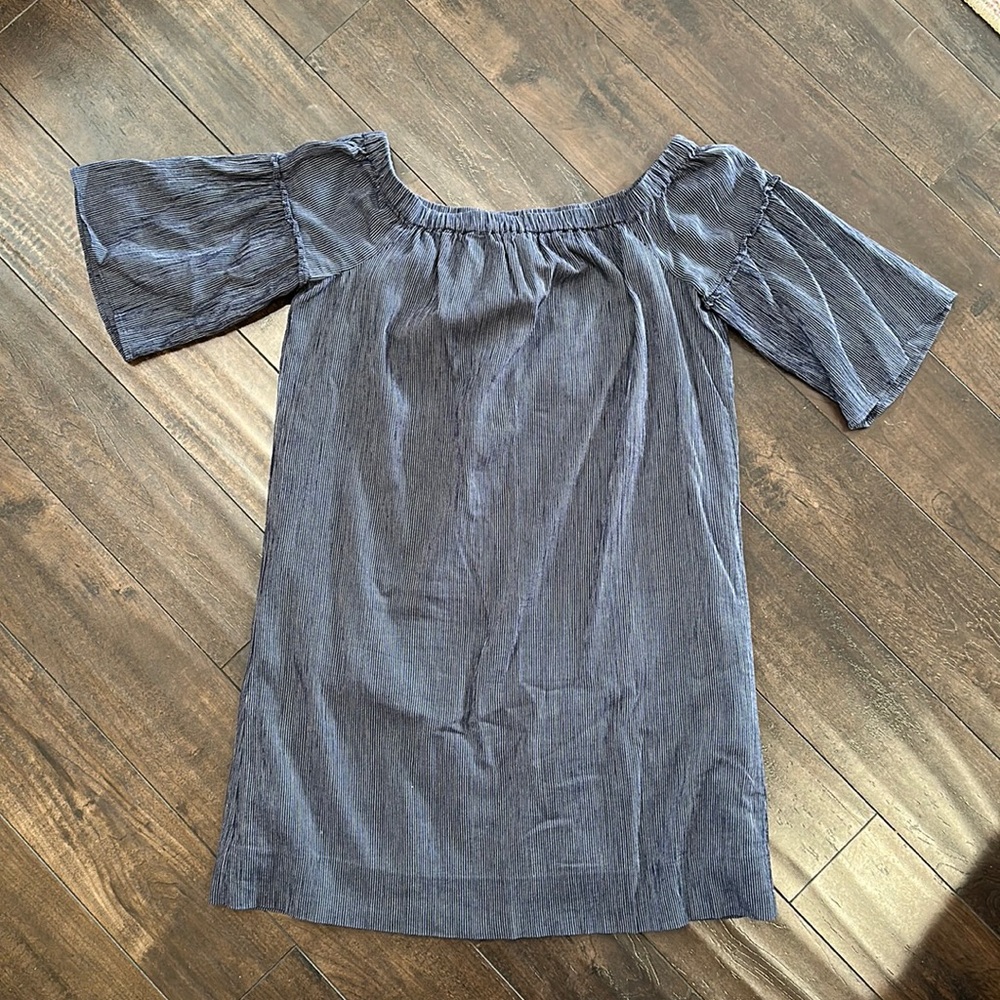 Madewell off the shoulder dress